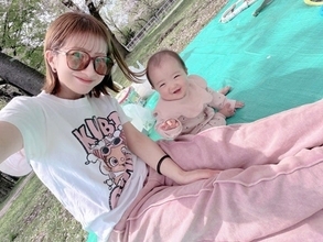 辻希美、ママ友らと公園でお花見を満喫「最高の春休みの締めくくり」