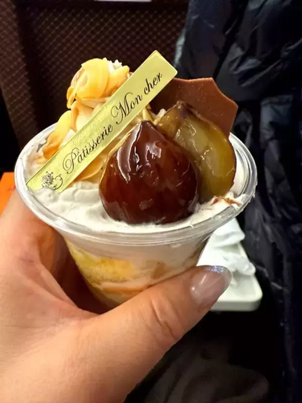 北斗晶、自身へのご褒美にパフェを購入「気合い入れに買いました」