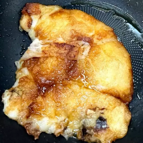 北斗晶、朝食に作った餅で悪戦苦闘「1個分にするのが大変だった～」