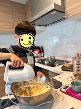 小倉優子、三男とマフィン作りを楽しんだ様子を報告「ニコニコ三男でした」