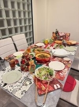 堀ちえみ、豪華な手料理で早めのクリスマスパーティを開催「美味しそう」「素敵ですね」の声