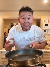 花田虎上、長女を送迎後に家族の朝食を準備「食べている写真を撮影するのを忘れてしまいました」