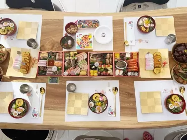 北斗晶、長男家族と元日に堪能した食事を公開「今年のおせち料理は大当たり」