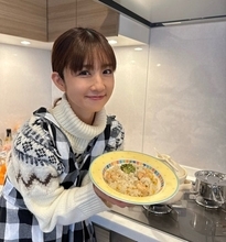 小倉優子、息子たちのために作った昼食「カルボナーラだけでは足りなくて」