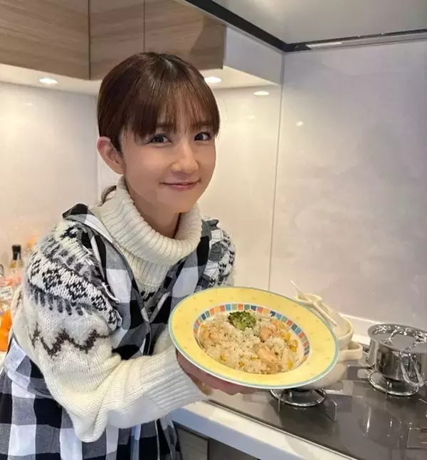 小倉優子、息子たちのために作った昼食「カルボナーラだけでは足りなくて」