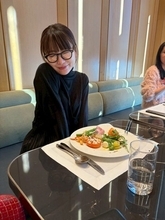 あいのり・桃、韓国の高級ホテルで満喫した朝食「おいしすぎる全てが」