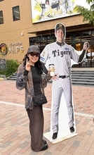 藤あや子、甲子園球場で初の野球観戦に大興奮「なんて美しい景色なの～」