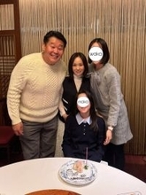 花田虎上の妻、インフルエンザから回復した次女の誕生日を祝福「生まれてきてくれてありがとう」