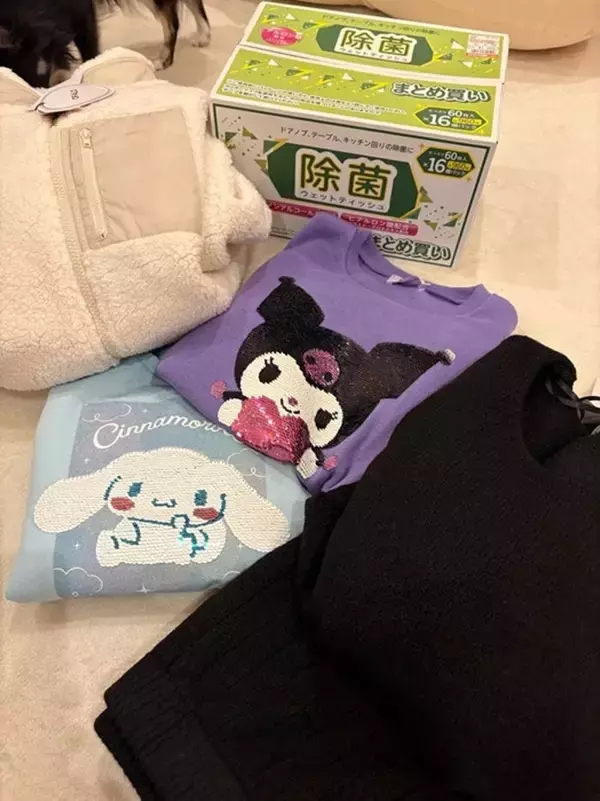 上原さくら、初めてしまむらのセールに並び購入品を公開「合計5点で5,000円くらい」