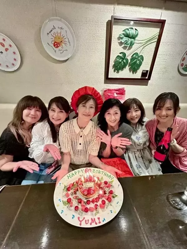 松本明子、森尾由美の還暦祝いを開催したことを報告「おめでとうございます！」