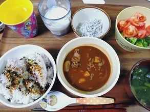 山田花子、夫が作ったハッシュドビーフを公開「おかわりしてくれたよ！」