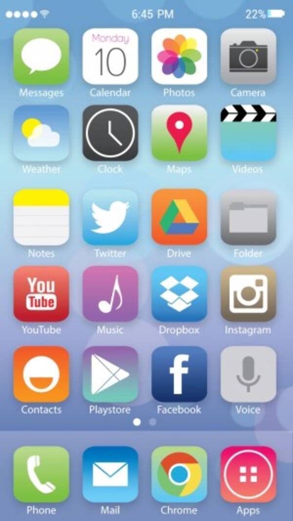 Ios風androidホーム画面 Jbos7 に Uccw のウィジェットを追加 13年7月23日 エキサイトニュース