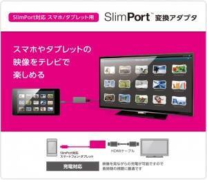 Slimport対応スマホなどの映像をテレビの大画面で楽むための変換アダプタ 13年12月23日 エキサイトニュース