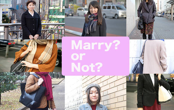 【街で聞いた！】「結婚したい」VS「結婚したくない」あなたはどっち？
