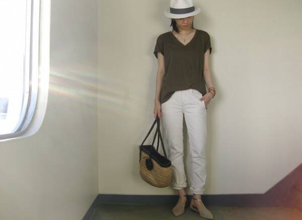 990円のカーキtシャツをプロが着回してみた 今夏おすすめコーデ4選 15年7月23日 エキサイトニュース