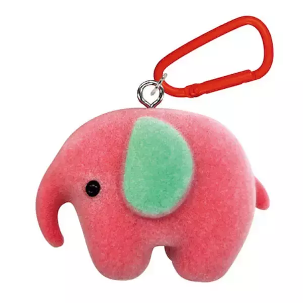 【どむぞうくん】フロッキー素材のカラビナ付きマスコットが「かぷえぼ」で展開！