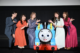 【映画 きかんしゃトーマス】キャスト初登壇！ 個性輝くトーク全開！