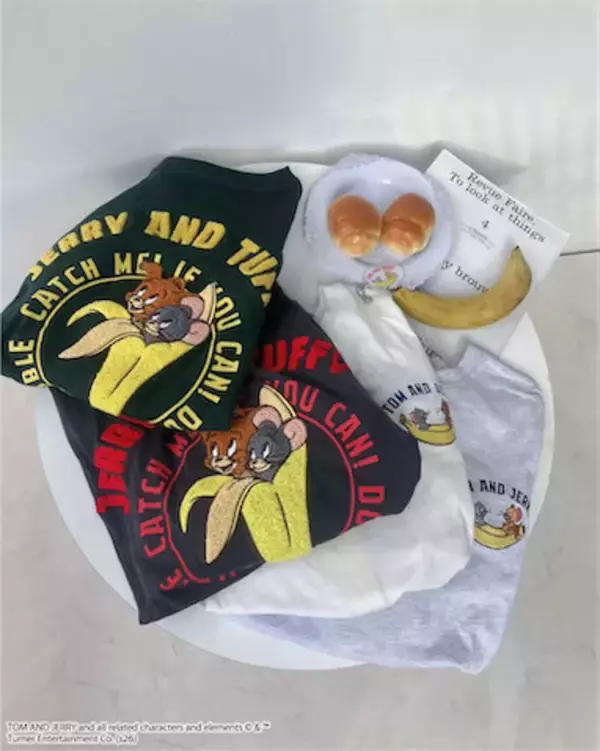 【トムとジェリー】AS KNOW AS plusよりコラボスウェットが登場！