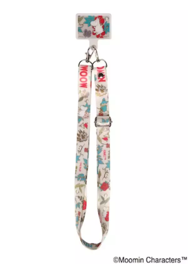 【ムーミン】スマホホルダー付きネックストラップがカプセルで登場！