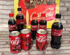 「コカ・コーラ×マーベル：ザ・ヒーローズ」クールな限定デザインをその手に！