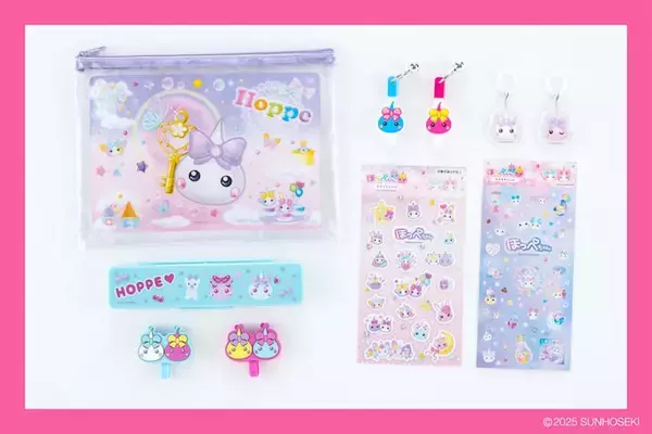【ほっぺちゃん】オリジナル雑貨が『Seria』『Can★Do』など100円ショップに登場！