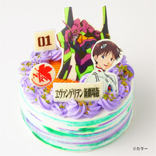 『エヴァ』シンジ、カヲルモチーフのオリジナルケーキで記念日をお祝い