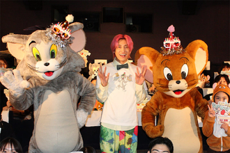 EXITの兼近大樹が一緒にお祝い！『トムとジェリー』バースデー記念ファンイベント