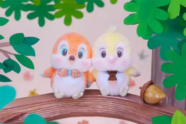 【ユニベスティーズ】第3弾はチップとデールが出会った新キャラクター！ ぬいぐるみが3月22日発売