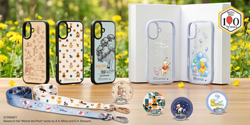 【くまのプーさん】スマホアクセサリーに新デザインが登場！