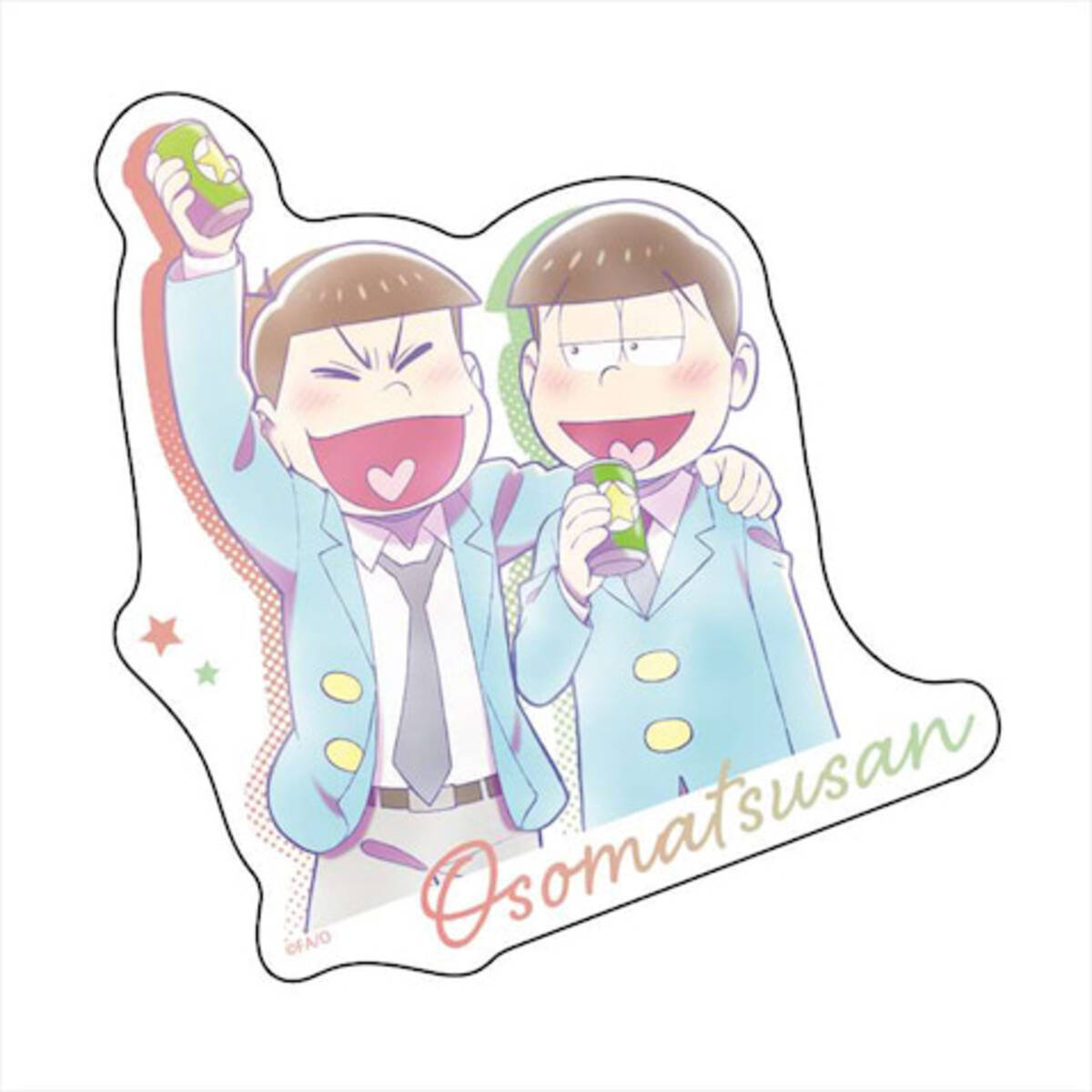 おそ松さん ご機嫌な6つ子をステッカーで楽しむ 22年1月31日 エキサイトニュース