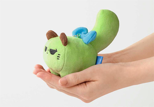 【東京ばにゃ奈】仲間の「まっちゃ」がぬいぐるみで初登場！