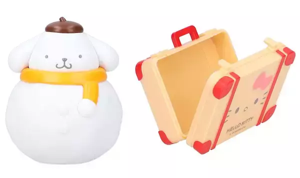 【サンリオキャラクターズ】カプセルレスの雪だるまとシールでカスタムできるチャームが登場！