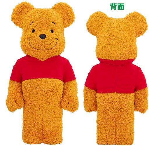 BE@RBRICK ベアブリック かわゆい 100% ディズニー プーさん 
