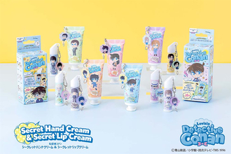 【名探偵コナン】ハンドクリーム＆リップクリームにコナンのかわいいチャームが付く！