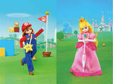「【リカちゃん】『スーパーマリオ』とコラボ！ マリオ＆ピーチ姫スタイル登場！」の画像1