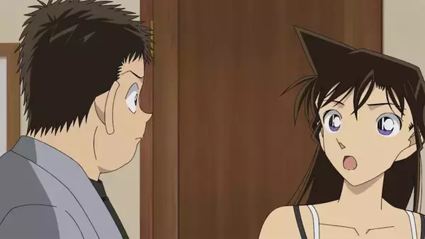 『名探偵コナン』1213話　蘭が人が倒れる瞬間を目撃！