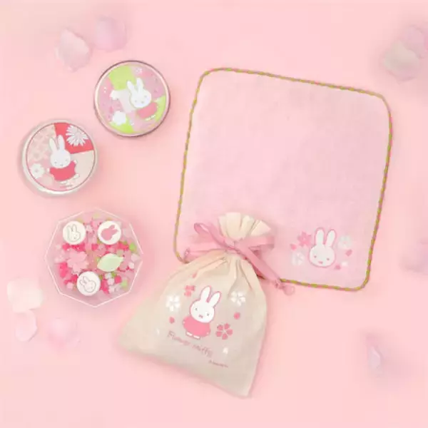 【フラワーミッフィー】「さくら」デザインの新商品4種が2月6日（金）に登場！