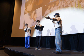 【ダイヤのA act II -Second Season-】先行上映会に逢坂良太、櫻井孝宏、山田昇プロデューサーが登壇