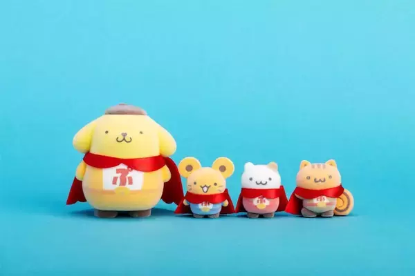 【ポムポムプリン】限定デザインのヒーローマスコットが登場！