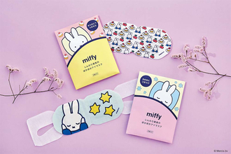 【ミッフィー】アロマと蒸気で目元も気分もほぐれるホットアイマスク！