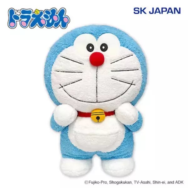 【ドラえもん】超BIGぬいぐるみのポーズがかわいい！