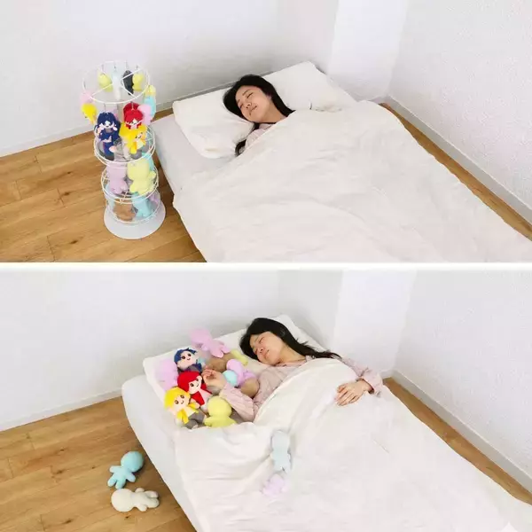「【推し活】360°から愛られる！ ゆか置きタイプのぬいタワー！」の画像