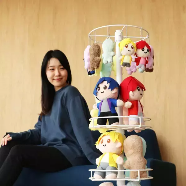 「【推し活】360°から愛られる！ ゆか置きタイプのぬいタワー！」の画像