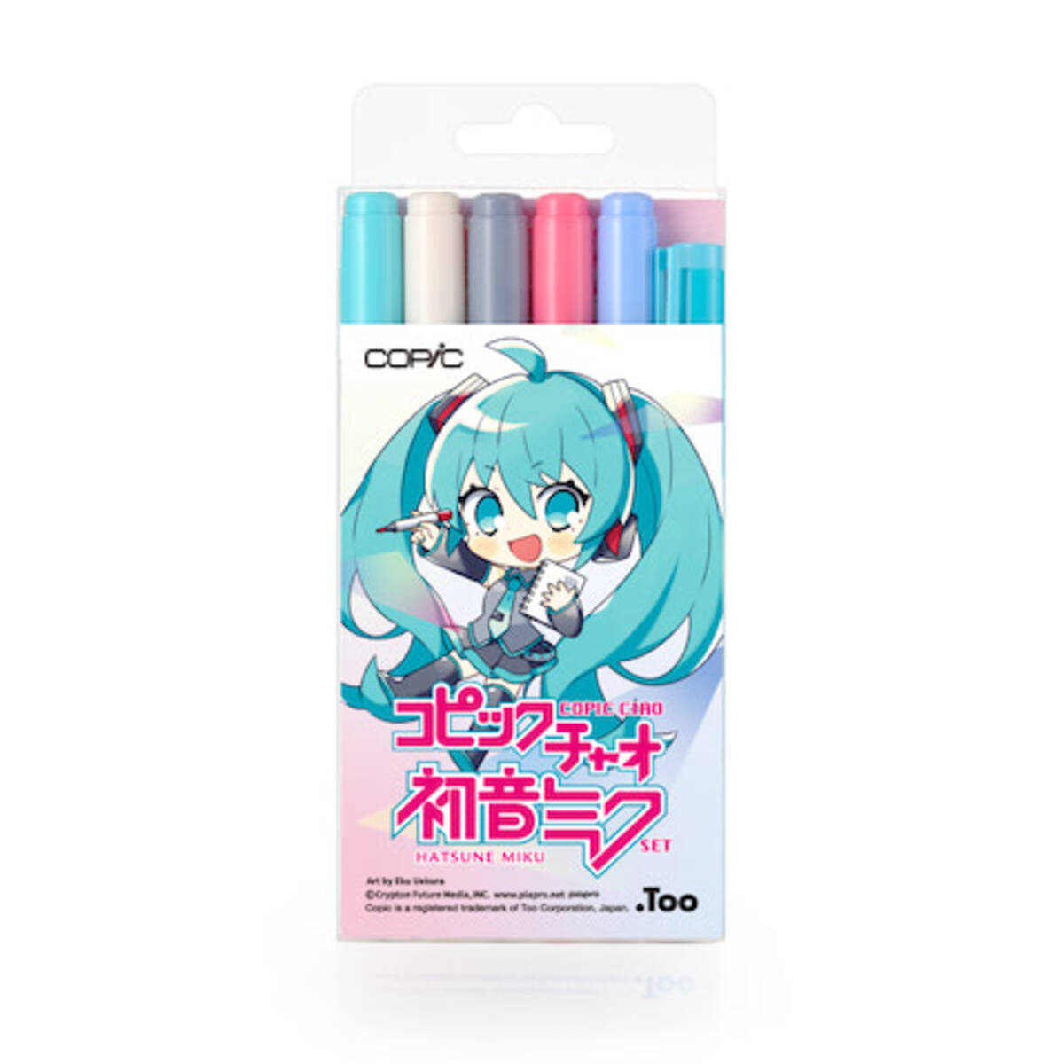 初音ミクを描いて 塗って コピックチャオ 初音ミクセット 22年6月22日 エキサイトニュース