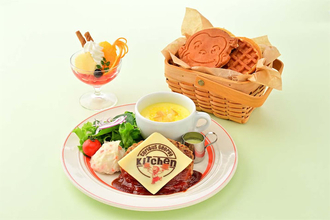 【Curious George Kitchen】「ワッフルフェア」開催！ ワッフルとパンケーキが食べ放題の限定メニュー登場