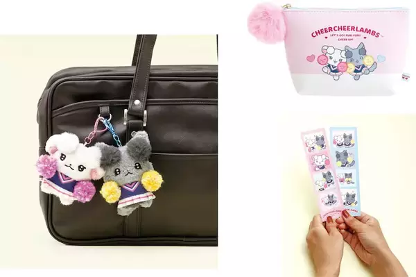 【ちあちあラムズ】新テーマ「れっつごー！ふりふり！ちあ～あっぷ！」の写真風シールやマスコット♪