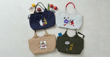 【ムーミン】美しい刺繍の立体感と機能性が魅力のトートバッグが登場！