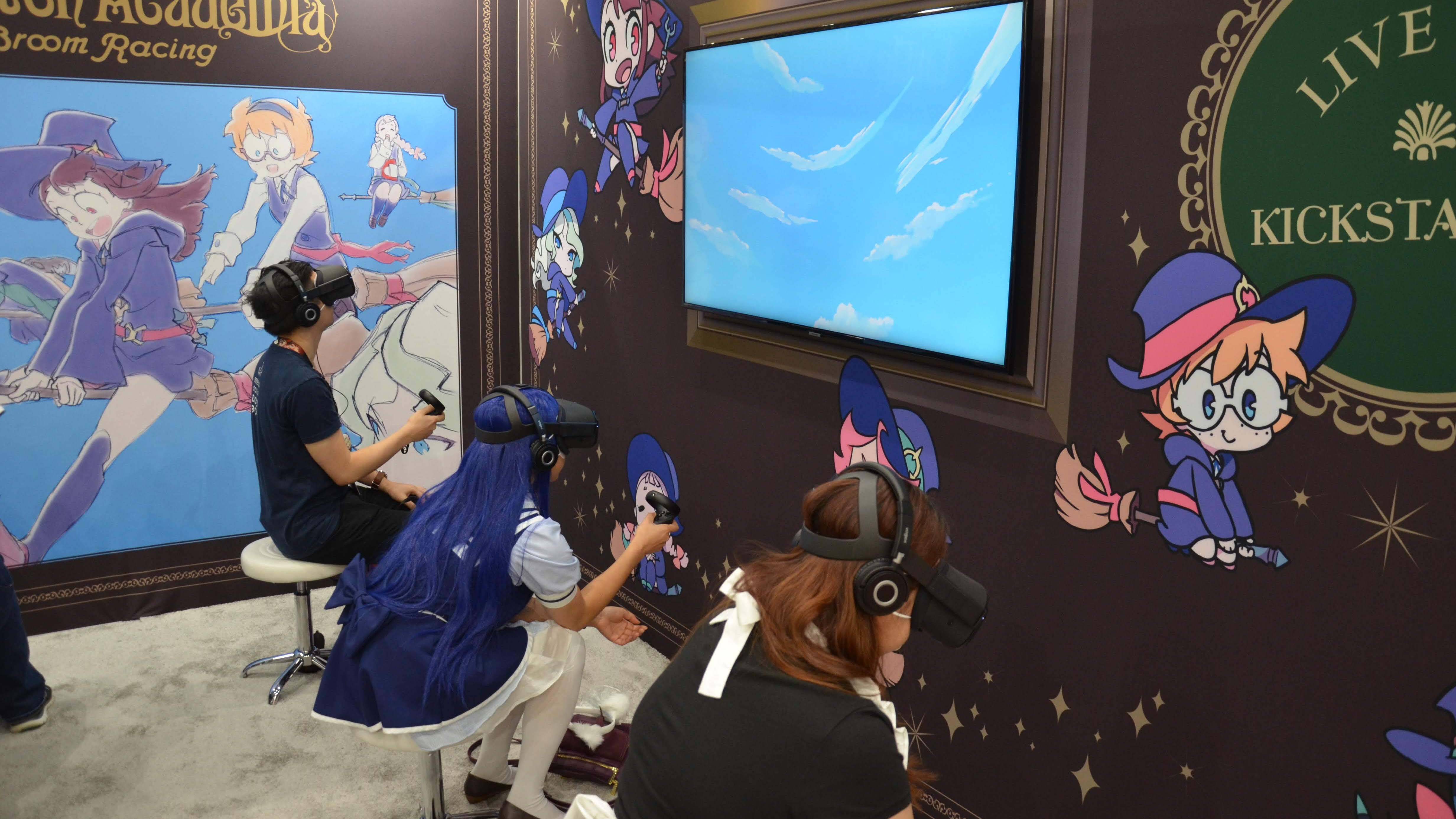 Vrでドッキドキーのワックワクー リトルウィッチアカデミア のホウキレースを体験 19年7月26日 エキサイトニュース 3 3