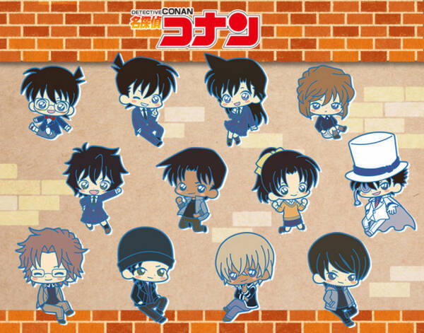 名探偵コナン ラバーストラップコレクションでお好みキャラをくっつけちゃおう 19年11月5日 エキサイトニュース