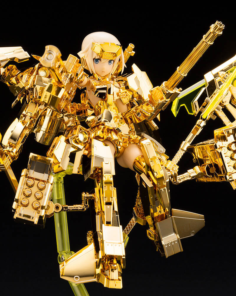 フレームアームズ ガール より最終戦装備の 轟雷改 パワフルなゴールドメッキ仕様で登場 19年11月11日 エキサイトニュース